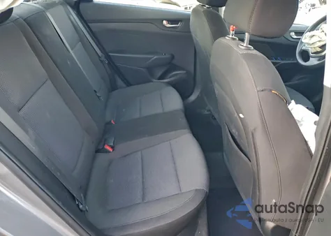 2022 Hyundai Accent Se из США, поврежденный, VIN 3KPC24A66NE190256